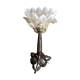 Opalescent tulip lamp 1900