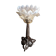 Opalescent tulip lamp 1900