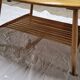 Oval wooden coffee table Ercol
