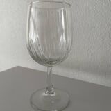 Set of stemmed glasses