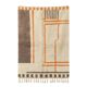 Modern brown Berber rug