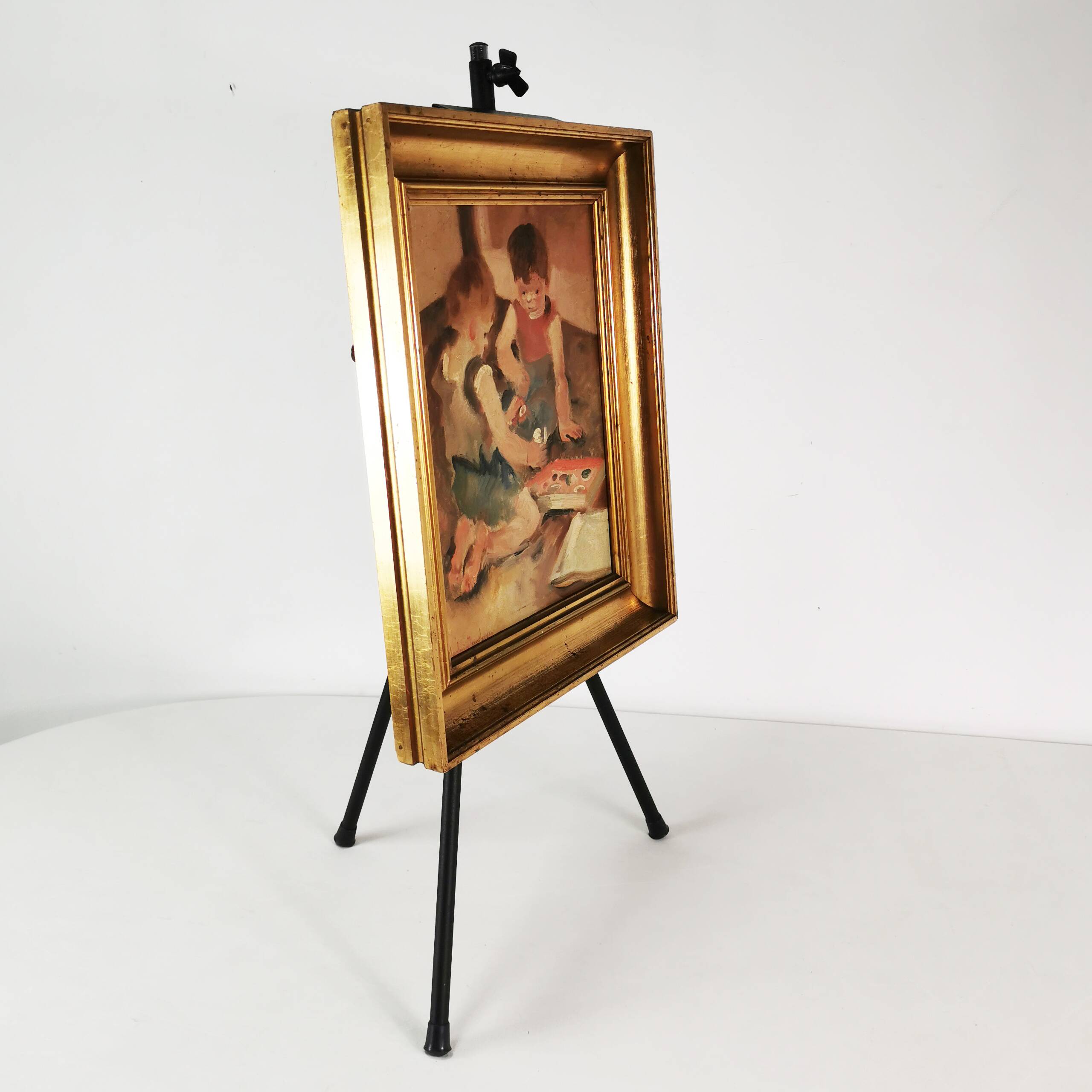 Obraz olejny, Carl Gustav Ludvig Jacobsen, Dania, (1890-1957)