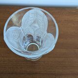 Art Deco vase in Arques crystal