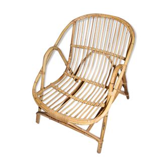 Adult rattan armchair