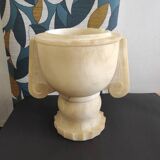 Alabaster lamp or column base