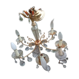 Leaf chandelier
