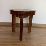 Round coffee table/thuja magnifying glass service