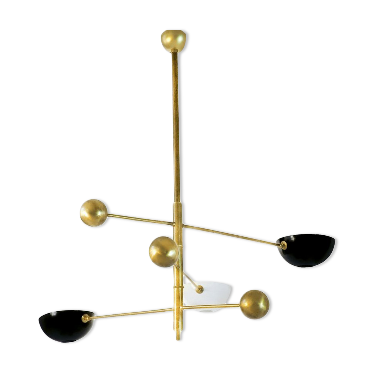 Chandelier Planetario Brass 3 Arms