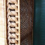 Shelf rattan peacock