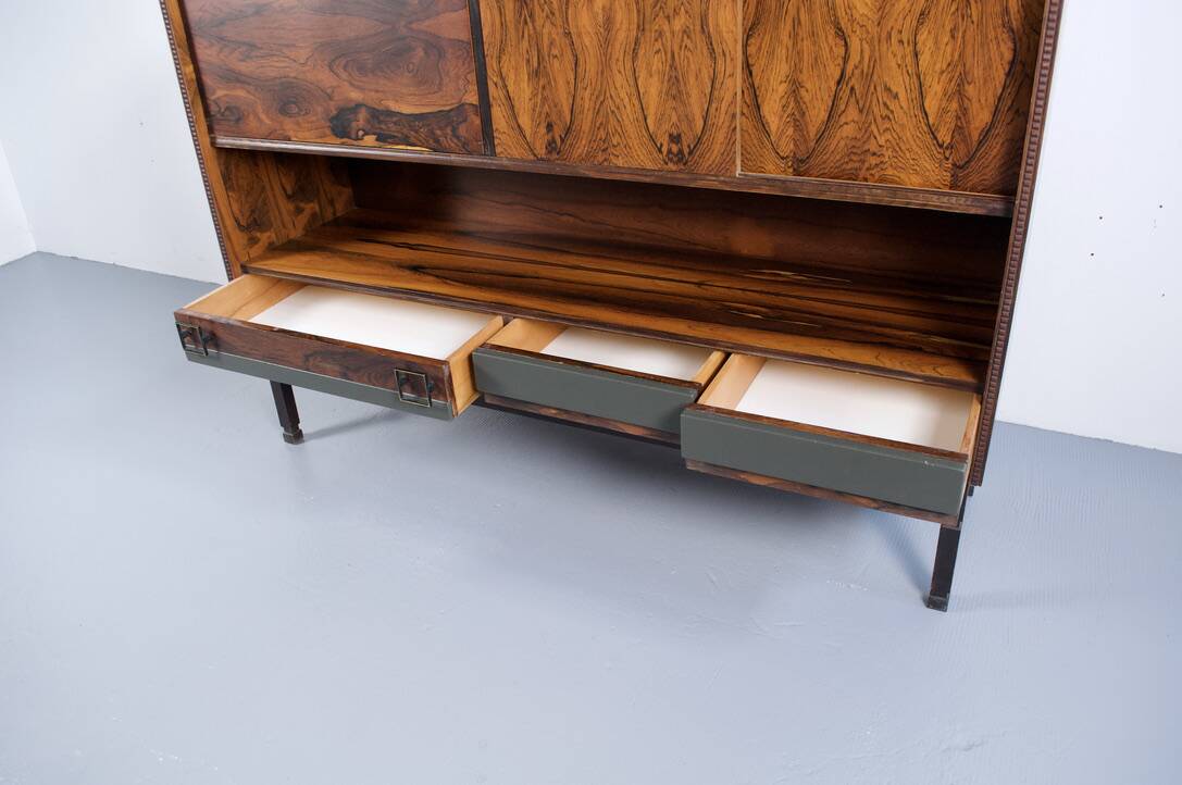 Buffet/enfilade italienne palissandre de rio années 60'