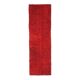 Vintage Turkish Hand-Knotted Wool Cotton Red Kilim Runner Rug 72x256