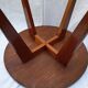 Coffee or side table round oak