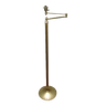 Floor lamp in brass articulated arm adjustable in height 1960s