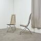 Pair of CH4 chairs by Edmond Vernassa, 1973