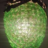 Ceiling lamp with Murano glass flowers. Italy, 1960s