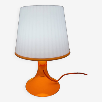Lampe Lampan orange pop ikea vintage