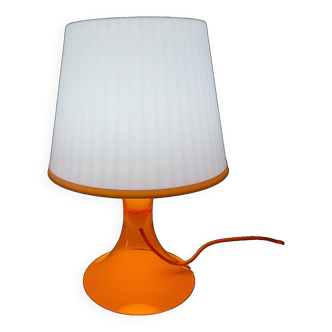 Lampan lamp orange pop ikea vintage