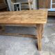 Table de ferme plateau brut 4-6 repas