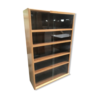 Solid oak bookcase 1950