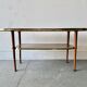 Mid-Century Formica Coffee Table with Lower Shelf