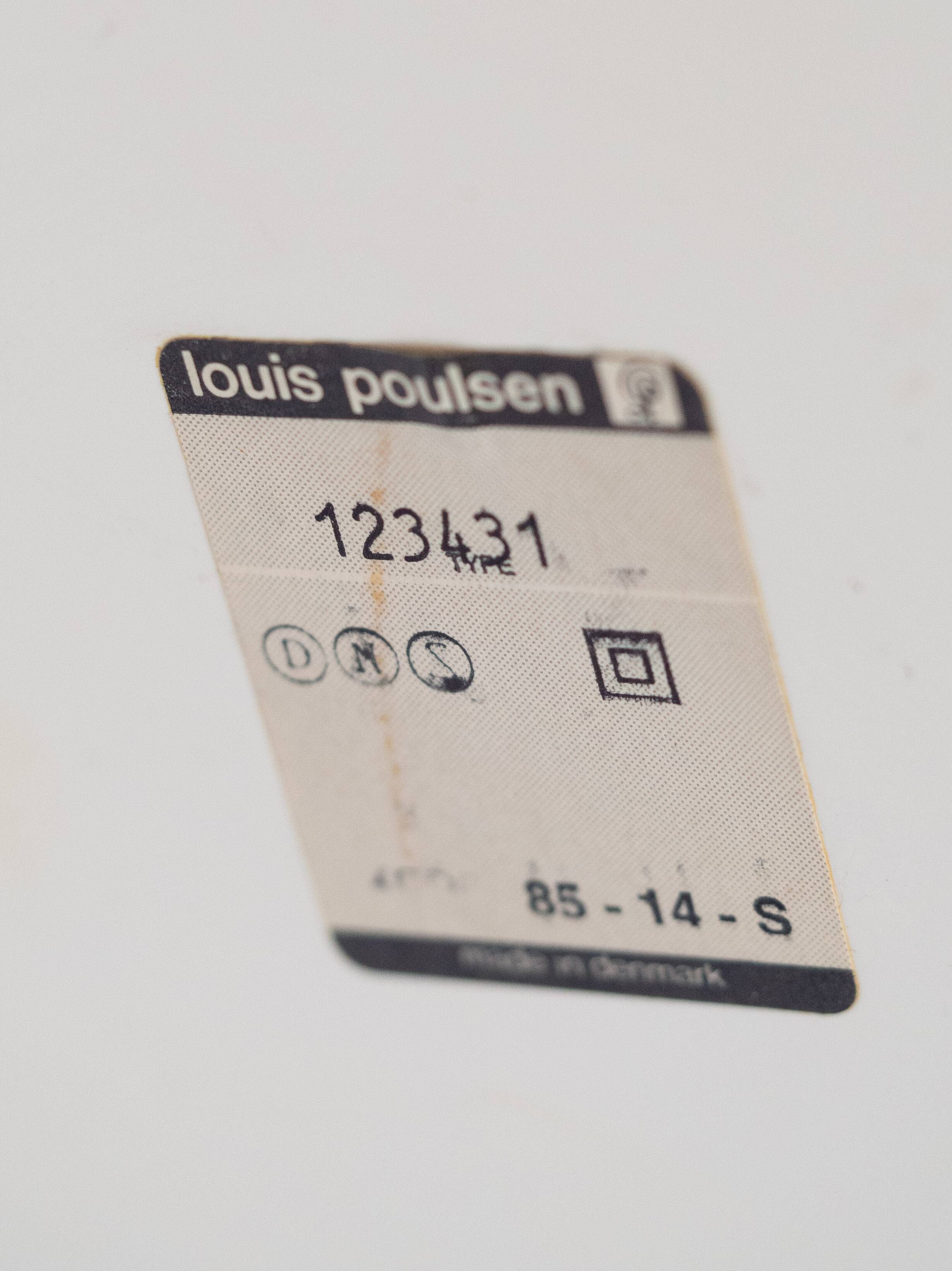 Danish vintage Panthella table lamp by Verner Panton, Louis Poulsen, 1971