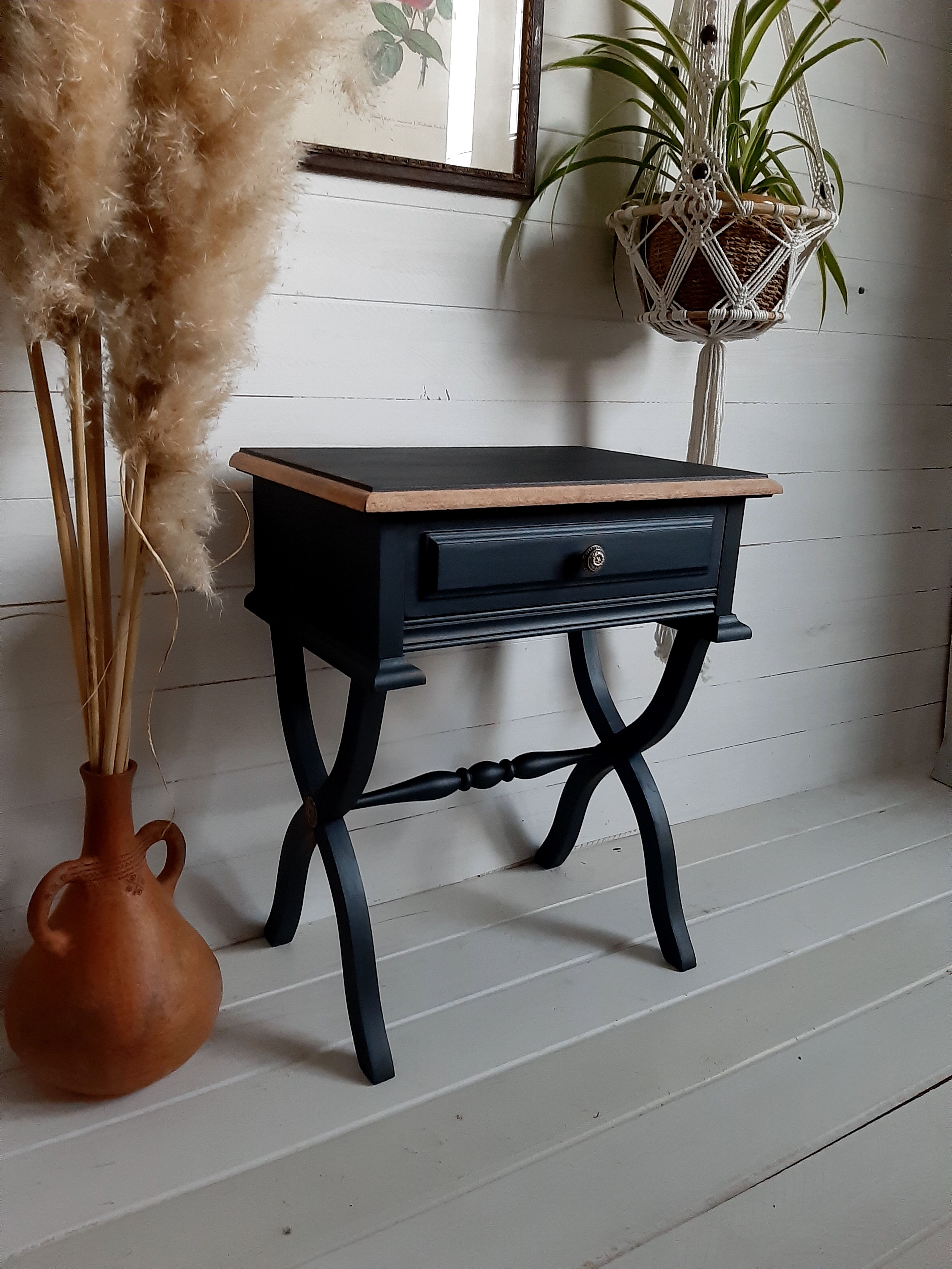 Empire style bedside table