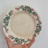 Set of 6 vintage dessert plates model Cécile by HBCM