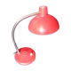 Vintage office lamp red design flexible old industrial art