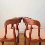 Vintage dining chairs No 16 by Johannes Andersen for Uldum