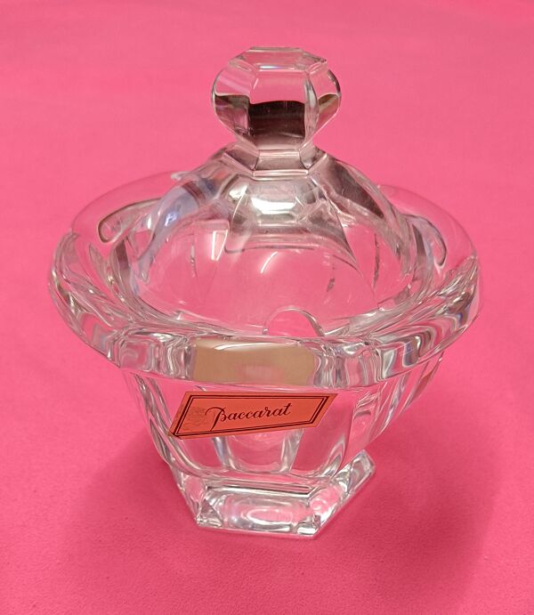 confiturier en cristal de Baccarat modèle ''Harcourt Missouri