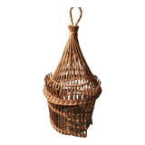 Cage à oiseau en osier