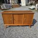 Vintage 3-door sideboard from the 60s in oak