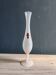 Vintage Italian White Nude Pink Opaline Soliflore Vase