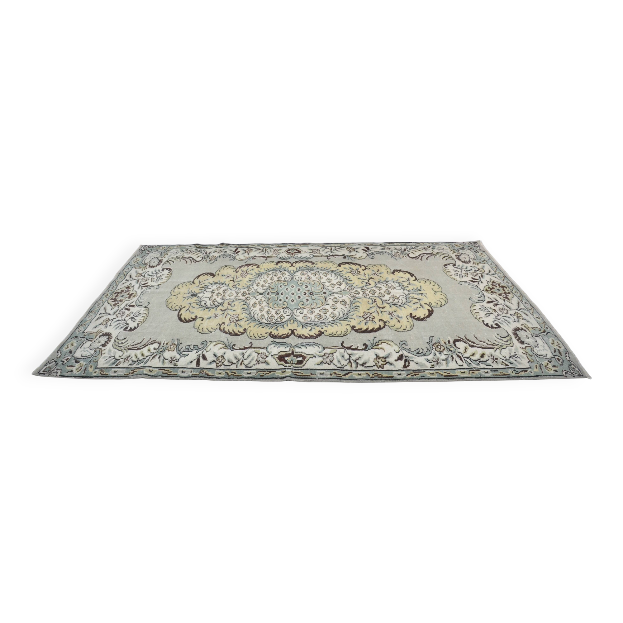 Tapis fait main turc Oushak sku 3462