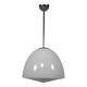 Old school lamp with large glass ball in opal glass, 1930s