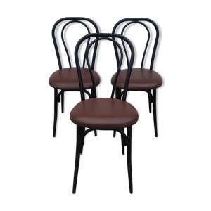 set de 3 chaises bistrot