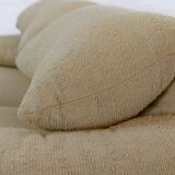 Set (2) Cassina Maralunga Sofas in beige Bouchlé-Fabrics by Vico Magistrett