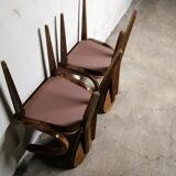 Pair of art deco style armchairs