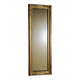 Old rectangular gilded mirror