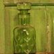 Carafe vintage en verre style empoli