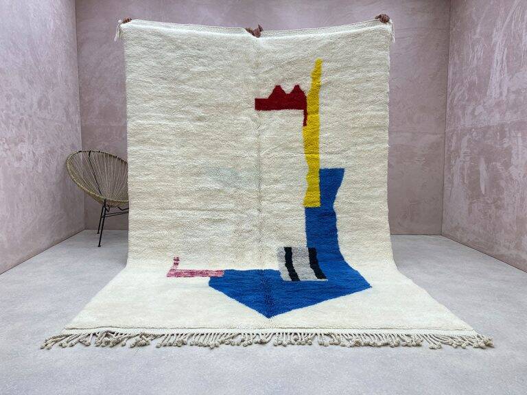 Tapis bérbere fait main traditionnelle 250cmx150cm
