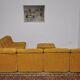 Yellow corduroy modular sofa, 1970s, set of 7