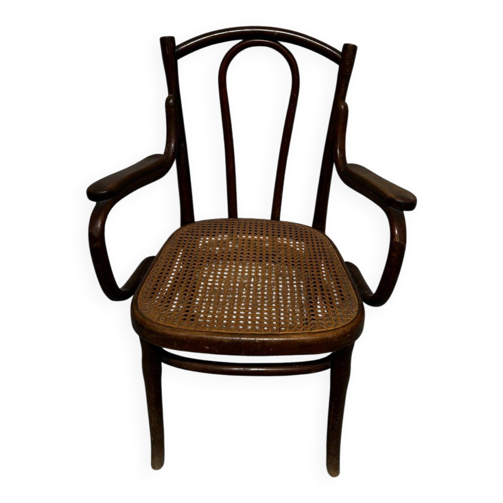 Fauteuil Thonet  estampillé – modèle type 18