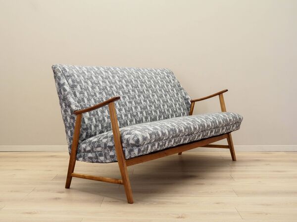 Canapé en chêne, design danois, années 1970, production : Danemark