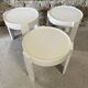 Trio of coffee tables / sofa ends FLAIR for Prisunic 1970