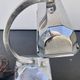 Small Pirouett Art Deco lamp with a chrome base.