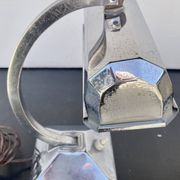Petite lampe Pirouett Art Déco pied chromé