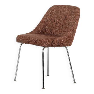 Tweed dining chair by Le Mobilier International, 1960s