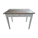 Table de ferme avec un tiroir