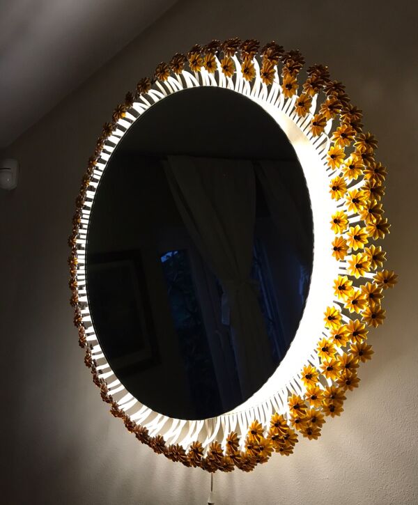 Miroir éclairant par Emil Stejnar pour Rupert Nikoll, 1955